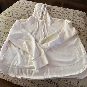 Creme colored hoodie